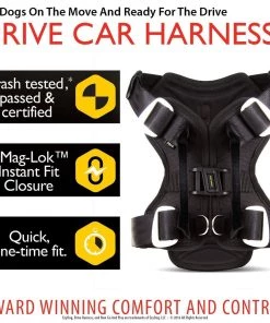 EzyDog DRIVE DOG CAR HARNESS Three Blue Dogs 9 EzyDog DRIVE DOG CAR HARNESS Three Blue Dogs