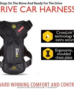 EzyDog DRIVE DOG CAR HARNESS Three Blue Dogs 10 EzyDog DRIVE DOG CAR HARNESS Three Blue Dogs