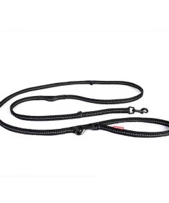 EzyDog VARIO 6 Multi-Function Leash + Snap Hook Three Blue Dogs