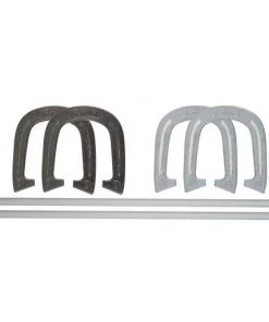 FRANKLIN ADVANCED CHROME-PLATED HORSESHOES SET
