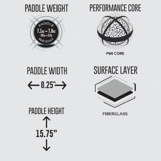 FRANKLIN X-CHARGE PICKLEBALL PADDLE Individual Sports 4 FRANKLIN X-CHARGE PICKLEBALL PADDLE Individual Sports