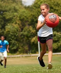 FRANKLIN 10" RUBBER KICKBALL - RED Outdoor Games