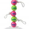 Planet Dog Fetch Ball With Rope Three Blue Dogs
