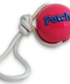 Planet Dog Fetch Ball With Rope Three Blue Dogs