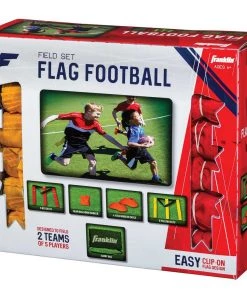 Team Sports Franklin 10 PLAYER YOUTH FLAG FOOTBALL SET