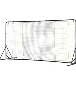 Franklin HEAVY DUTY STEEL SOCCER REBOUNDER WITH GROUND STAKES - 12' X 6' Team Sports