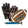 Team Sports Franklin JUNIOR FOOTBALL AND RECEIVER GLOVE SET