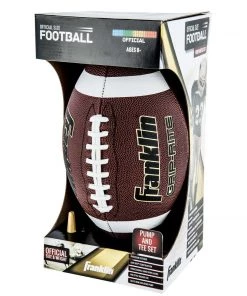 Franklin JUNIOR GRIP-RITE PUMP AND TEE FOOTBALL SET Team Sports