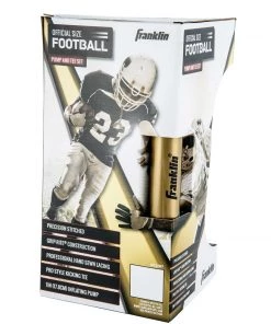 Franklin JUNIOR GRIP-RITE PUMP AND TEE FOOTBALL SET Team Sports