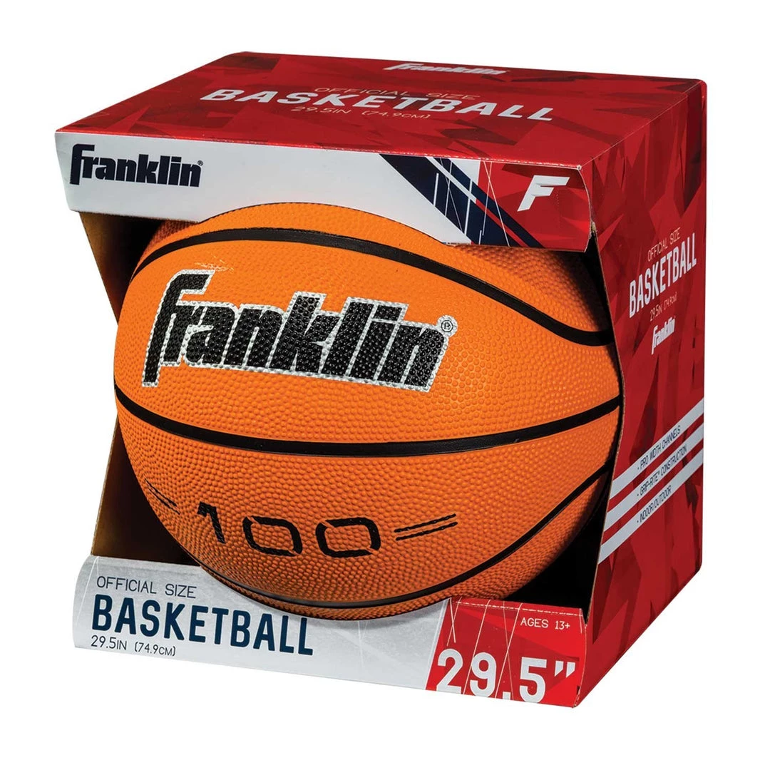 Team Sports Franklin RUBBER BASKETBALL - GRIP RITE 100 B6 2 Team Sports Franklin RUBBER BASKETBALL - GRIP RITE 100 B6