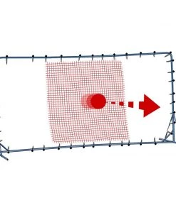 Franklin STEEL SOCCER REBOUNDER WITH GROUND STAKES - 12' X 6'