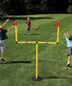 Franklin YOUTH FOOTBALL 2 GOAL POST SET Team Sports
