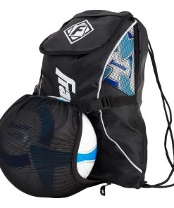 Team Sports Franklin YOUTH SOCCER BALL BACKPACK - BLACK