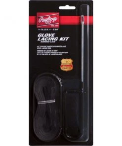 Rawlings Black Glove Lace Kit Team Sports