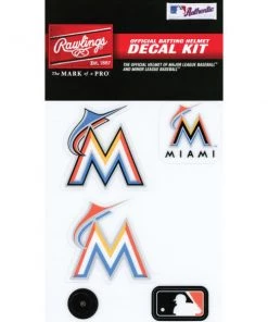 Rawlings MLB Miami Marlins Decal Kit