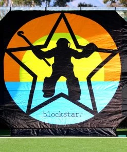 Team Sports Harrow Blockstar Shooting Target Black