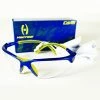 Harrow Covet Eye Guard Metallic Blue Yellow Individual Sports