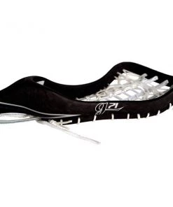 Team Sports Harrow G71 ONE-PIECE LACROSSE STICK, STRUNG, BLACK/SILVER