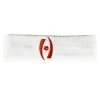 Harrow Icon Headband White Band Orange Icon