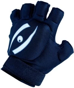 Harrow Left Hand Knuckle Mitt Black Team Sports