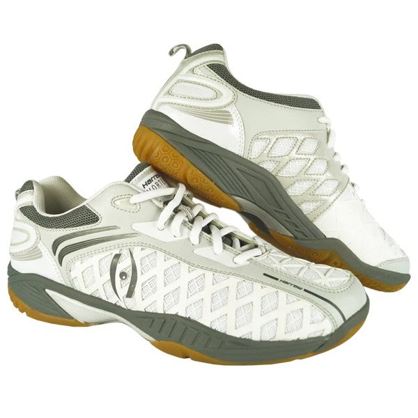 Individual Sports Harrow Vortex Court Shoe White Grey 1 Individual Sports Harrow Vortex Court Shoe White Grey