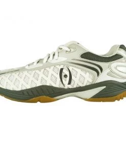 Individual Sports Harrow Vortex Court Shoe White Grey 7 Individual Sports Harrow Vortex Court Shoe White Grey