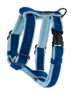 Planet Dog Hemp Harness Three Blue Dogs