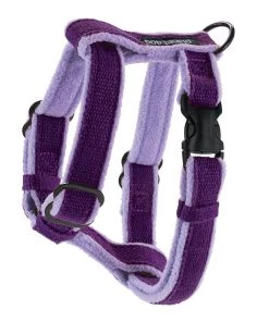 Planet Dog Hemp Harness Three Blue Dogs