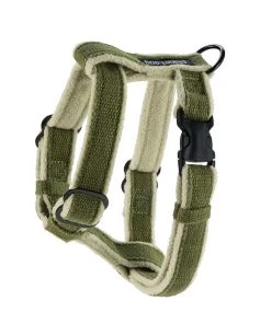 Planet Dog Hemp Harness Three Blue Dogs