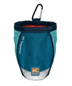 KURGO GO STUFF IT DOG TREAT BAG Three Blue Dogs