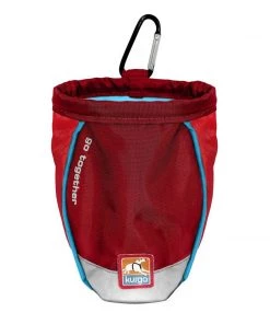 KURGO GO STUFF IT DOG TREAT BAG Three Blue Dogs