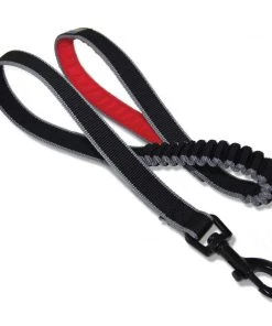 KURGO SPRINGBACK LITE DOG LEASH - 30" RUNNING LEASH Three Blue Dogs