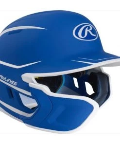 Rawlings Mach Junior Two-Tone Matte Helmet With EXT Flap Team Sports