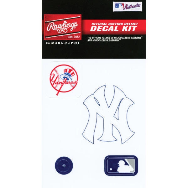 Team Sports Rawlings MLB New York Yankees Decal Kit 1 Team Sports Rawlings MLB New York Yankees Decal Kit