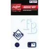 Rawlings MLB Tampa Bay Rays Decal Kit Team Sports