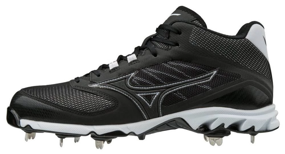 MIZUNO 9-SPIKE DOMINANT IC MID MENS METAL BASEBALL CLEAT 1 MIZUNO 9-SPIKE DOMINANT IC MID MENS METAL BASEBALL CLEAT