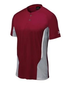 Team Sports MIZUNO YOUTH ELITE 2-BUTTON BASEBALL JERSEY