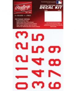 Rawlings MLB Cleveland Indians Decal Kit