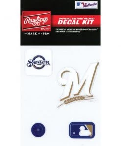 Rawlings MLB Milwaukee Brewers Decal Kit Team Sports