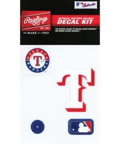 Rawlings MLB Texas Rangers Decal Kit Team Sports