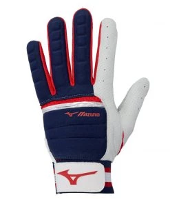Mizuno B-130 Adult Baseball Batting Glove Team Sports