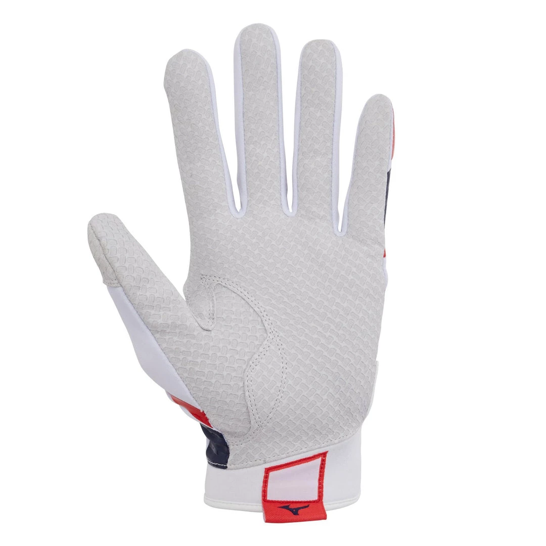 Team Sports Mizuno B-303 Youth Baseball Batting Glove 2 Team Sports Mizuno B-303 Youth Baseball Batting Glove