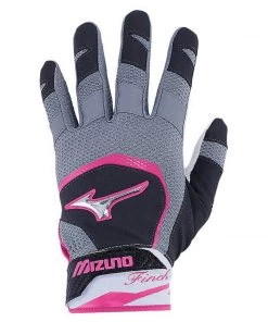 Mizuno Finch Women's Softball Padded Batting Glove Team Sports