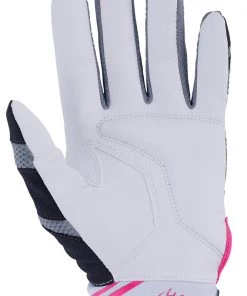 Mizuno Finch Women's Softball Padded Batting Glove Team Sports