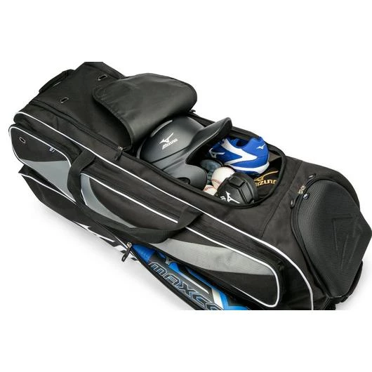 Mizuno MP Elite Wheel Bag 3 Mizuno MP Elite Wheel Bag