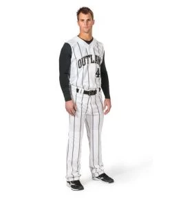 Team Sports Mizuno PRO PINSTRIPE JERSEY SLEEVELESS