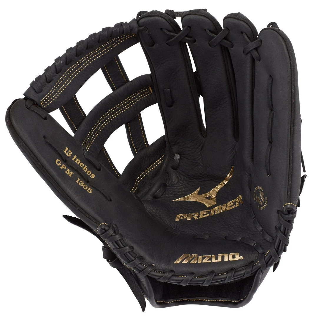 Team Sports Mizuno Premier Series Slowpitch Softball Glove 13" 2 Team Sports Mizuno Premier Series Slowpitch Softball Glove 13"