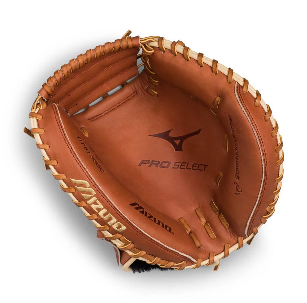 Mizuno Pro Select Baseball Catcher's Mitt 33.5" 2 Mizuno Pro Select Baseball Catcher's Mitt 33.5"