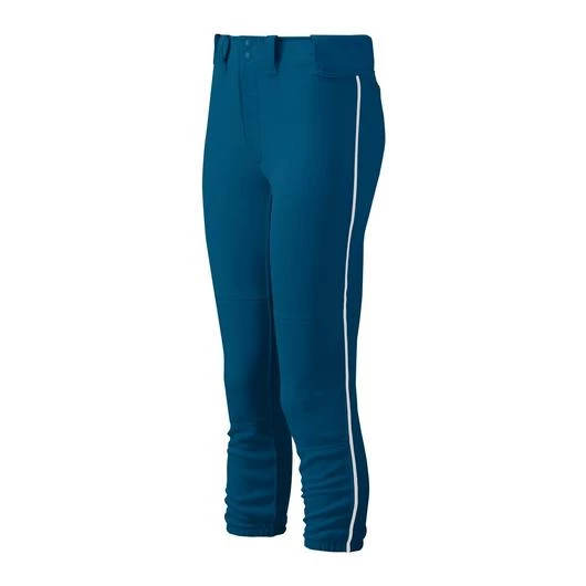 Mizuno Women's Belted Piped Softball Pant Team Sports 7 Mizuno Women's Belted Piped Softball Pant Team Sports