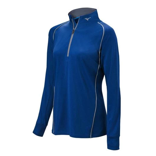 Mizuno Girl's Comp 1/2 Zip Long Sleeve Pullover Team Sports 13 Mizuno Girl's Comp 1/2 Zip Long Sleeve Pullover Team Sports